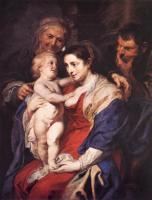 Rubens, Peter Paul - The Holy Family with St. Anne